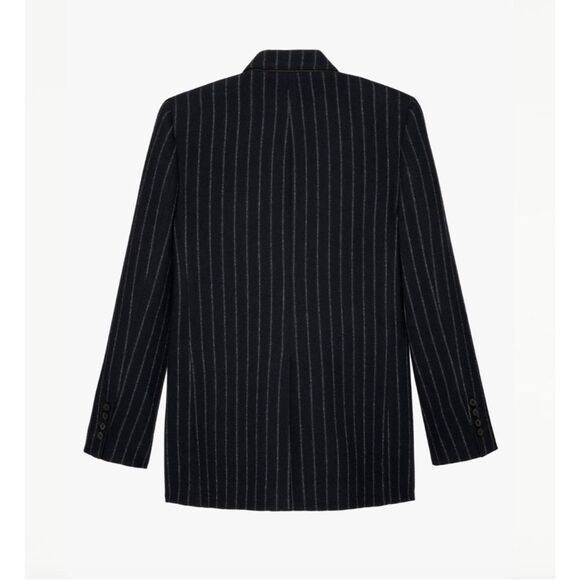 NWT Zara Into the Classics Limited Edition Wool Blend Double Breasted Blazer - Picture 7 of 11